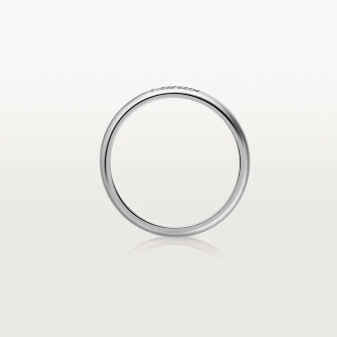 C de Cartier Ehering – Platin – Cartier
