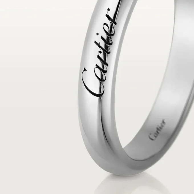 C de Cartier Ehering – Platin – Cartier