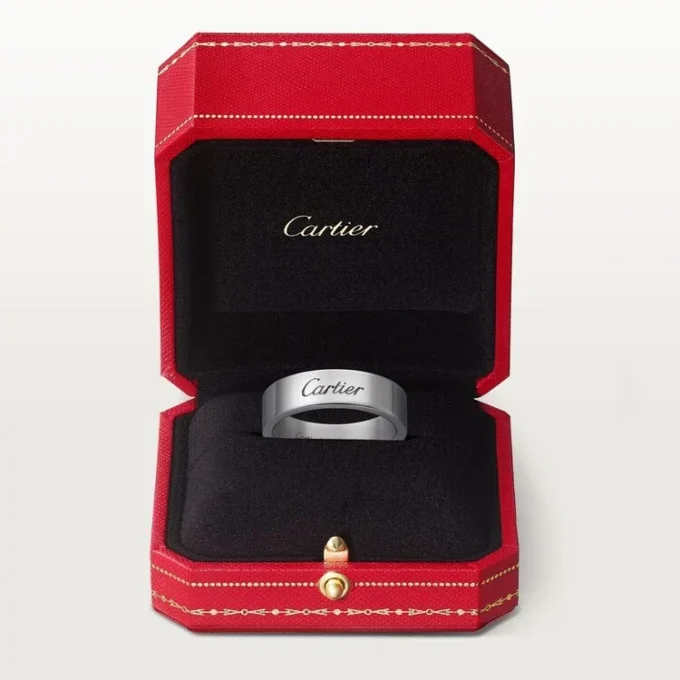 C de Cartier Ehering – Platin – Cartier
