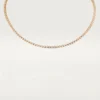 C de Cartier Essential Lines Halskette, Diamanten im Brillantschliff