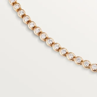C de Cartier Essential Lines Halskette, Diamanten im Brillantschliff