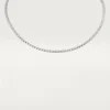 C de Cartier Halskette – Weißgold, Diamanten – Cartier