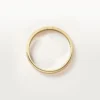 Cartier D’amour Ehering, 2,3 mm breit, pavé-besetzt