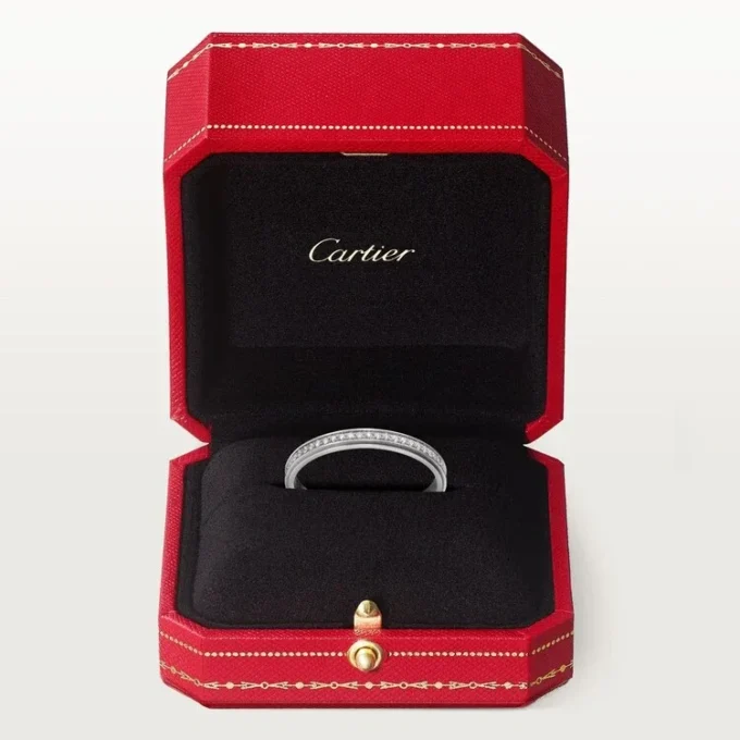 Cartier D’amour Ehering – Platin, Diamanten – Cartier