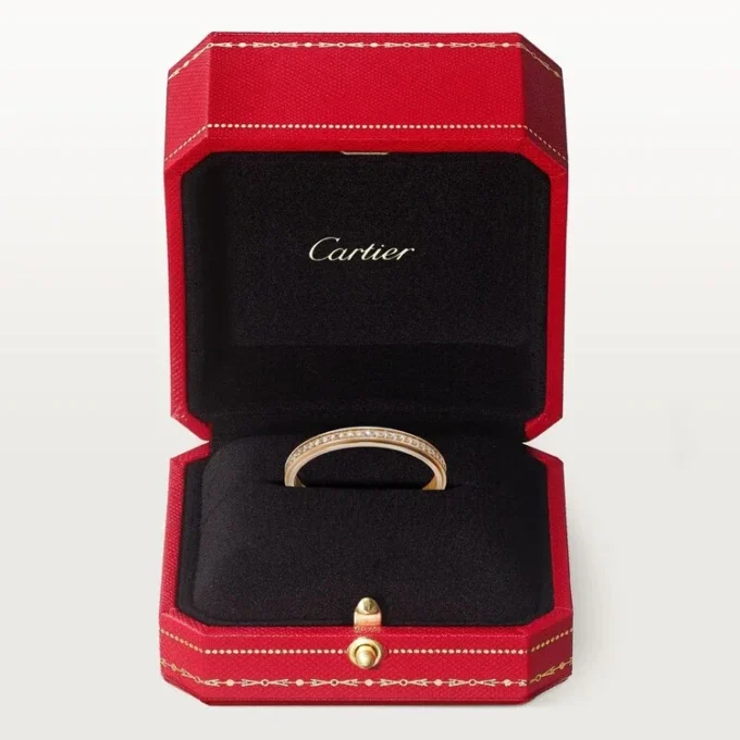 Cartier D’amour Ehering – Roségold, Diamanten – Cartier