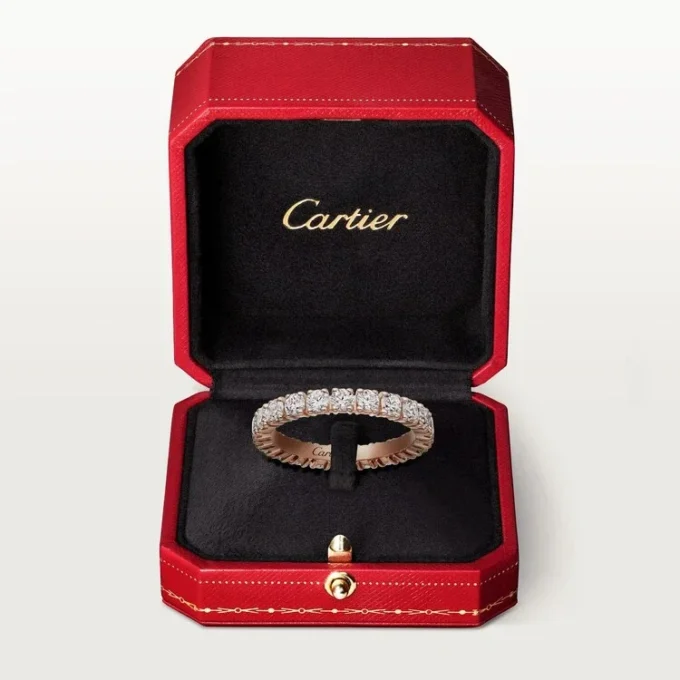 Cartier Destinee Ehering – Roségold, Diamanten – Cartier