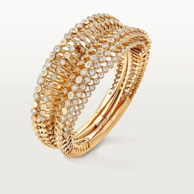 Cartier Libre Polymorph Armband, verwandelbar, Diamanten