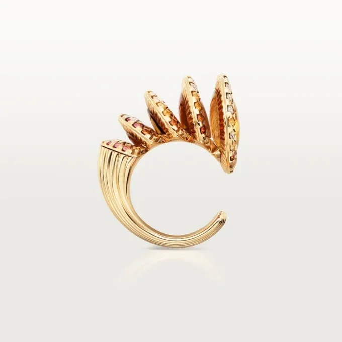 Cartier Libre Polymorph Ring, Chalcedon, Diamanten