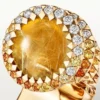 Cartier Libre Polymorph Ring, Chalcedon, Diamanten