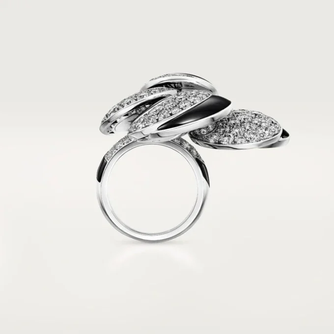 Cartier Libre Polymorph Ring, Onyx, verwandelbar