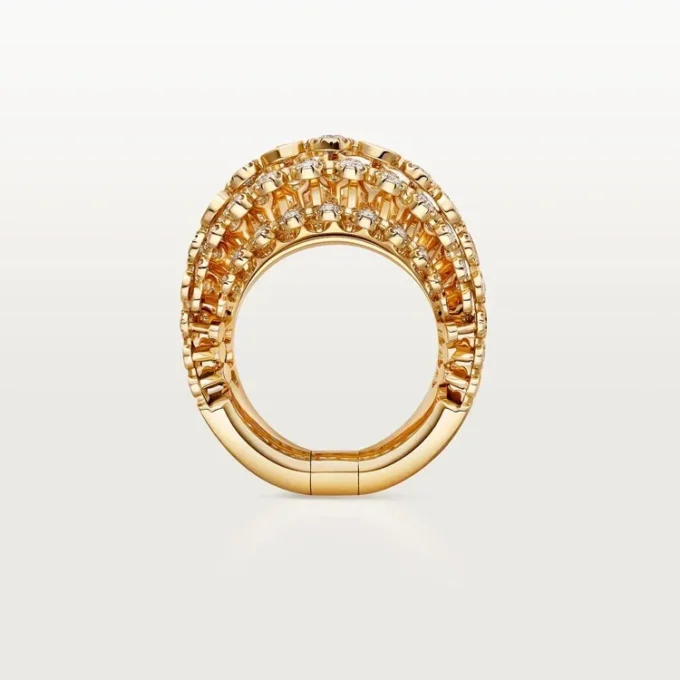 Cartier Libre Polymorph Ring, verwandelbar, Diamanten