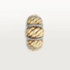 Cartier Libre Tressage Ring, Diamanten
