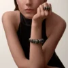 Cartier Libre Tressage Ring, Metaquartzit, Diamanten