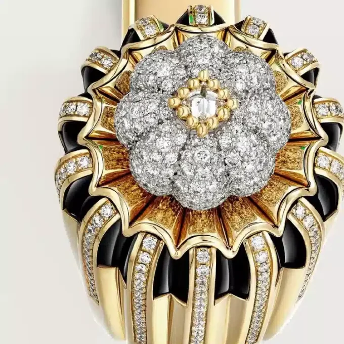 Cartier Libre Tuttitutti Armband, Chrysopras, Diamanten