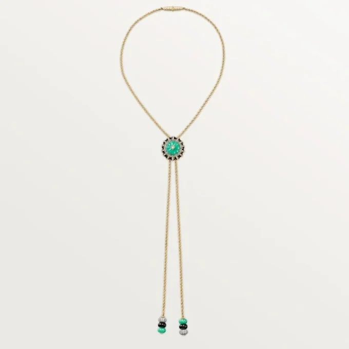 Cartier Libre Tuttitutti Halskette, Chrysopras