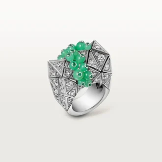 Cartier Libre Tuttitutti Ring, Chrysopras
