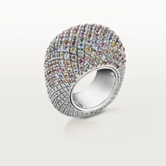 Cartier Libre Tuttitutti Ring, Umba-Saphire, Diamanten