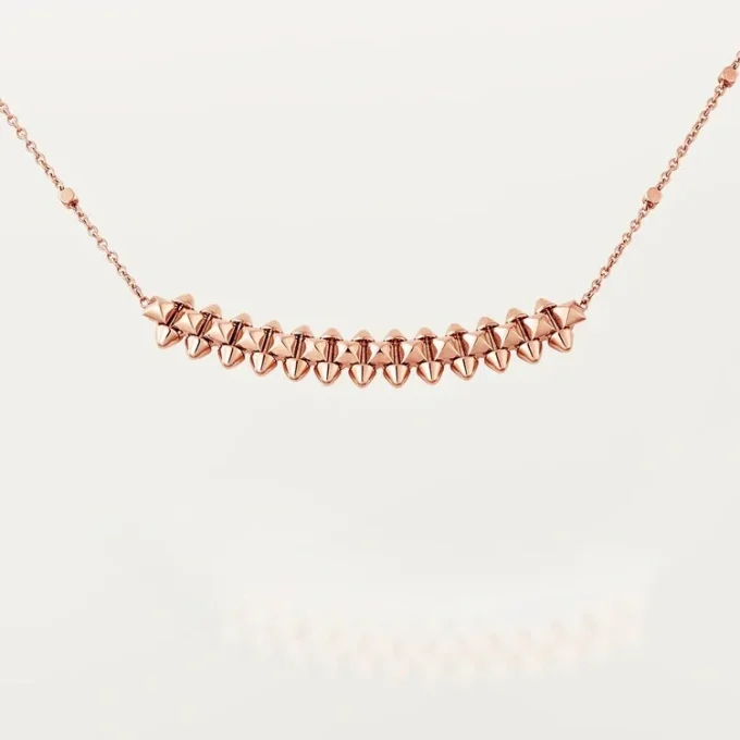 Clash de Cartier Anhänger-Halskette – Roségold, klein | Cartier US