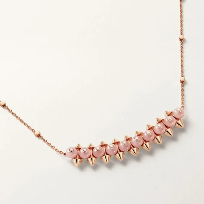 Clash de Cartier Anhänger, rosa Chalcedon