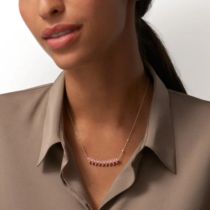 Clash de Cartier Anhänger, rosa Chalcedon