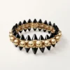 Clash de Cartier Armband, flexibel, extragroßes Modell, Onyx
