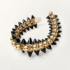 Clash de Cartier Armband, flexibel, extragroßes Modell, Onyx