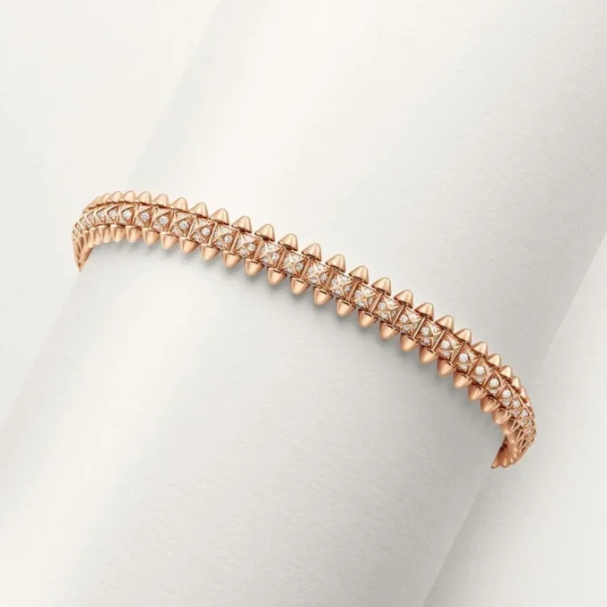 Clash de Cartier Armband, flexibel, kleines Modell, pavé