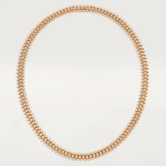 Clash de Cartier Halskette, flexibel, kleines Modell, mit Pavé-Fassung