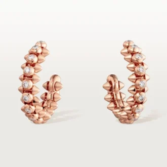 Clash de Cartier Ohrringe Diamanten – Roségold, Diamanten – Cartier