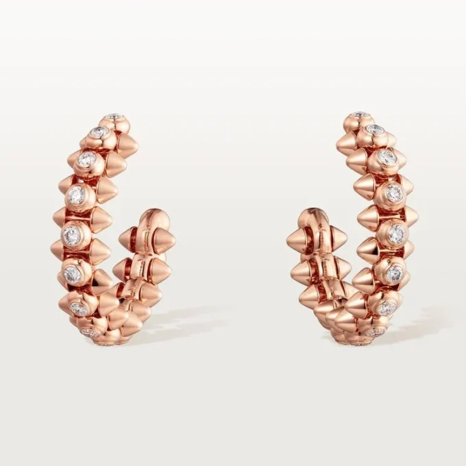 Clash de Cartier Ohrringe Diamanten – Roségold, Diamanten – Cartier