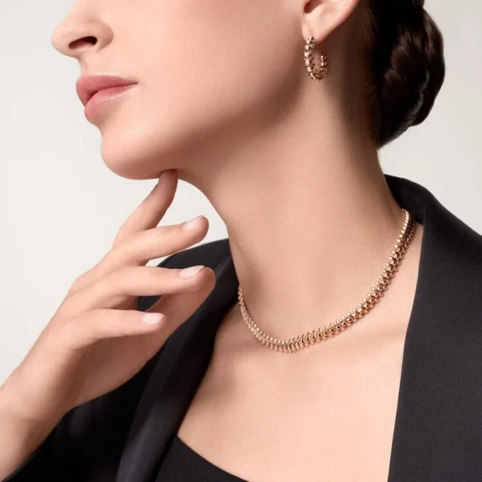 Clash de Cartier Ohrringe Diamanten – Roségold, Diamanten – Cartier