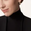 Clash de Cartier Ohrringe, Onyx, extragroßes Modell, Diamanten