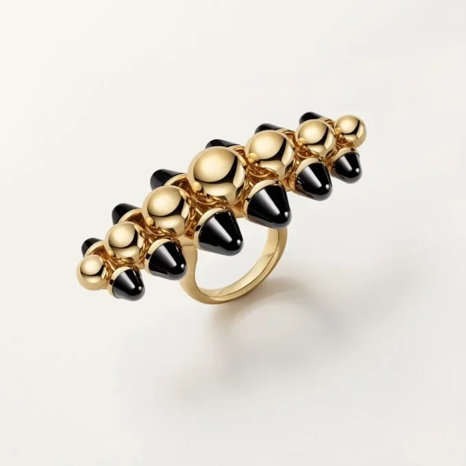 Clash de Cartier Ring, Extra-Large-Modell, Onyx