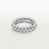 Clash de Cartier Ring, kleines Modell, mit Pavé-Besatz