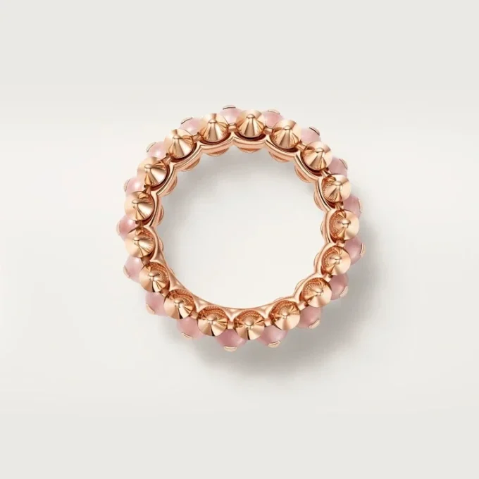 Clash de Cartier Ring, rosa Chalcedon