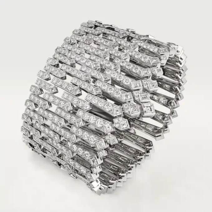 Diamant-Kollektion Manschette, Diamanten
