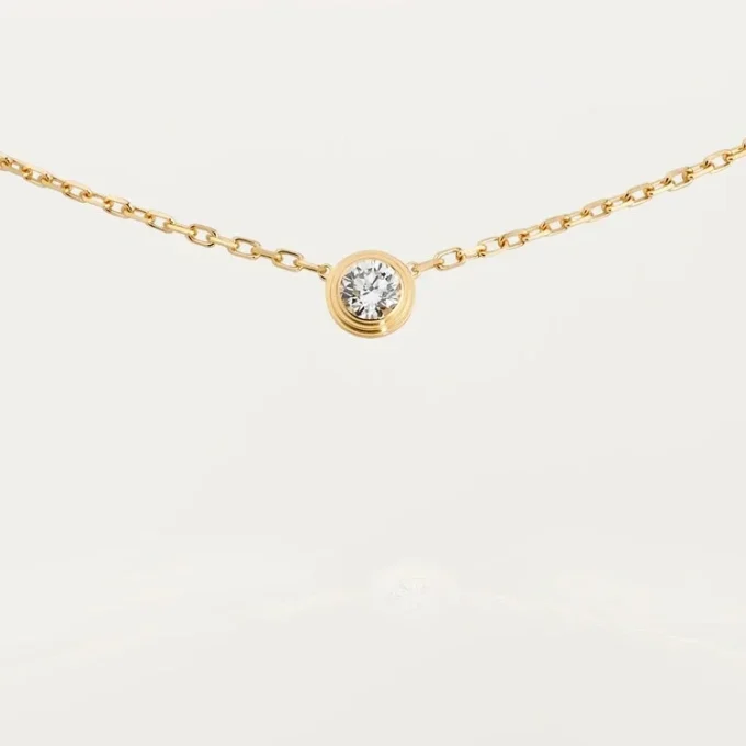 Diamants Legers Halskette, Lm – Gelbgold, Diamant – Cartier