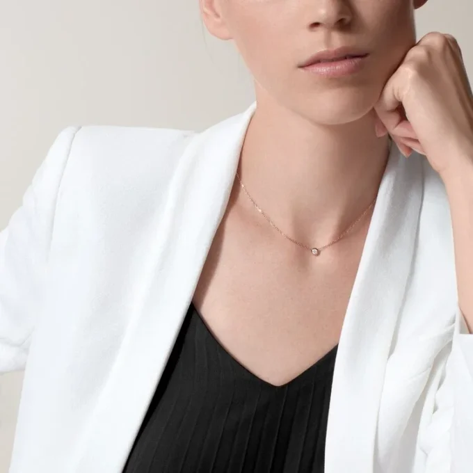 Diamants Legers Halskette, Lm – Roségold, Diamant – Cartier