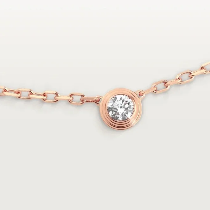 Diamants Legers Halskette, S – Roségold, Diamant – Cartier