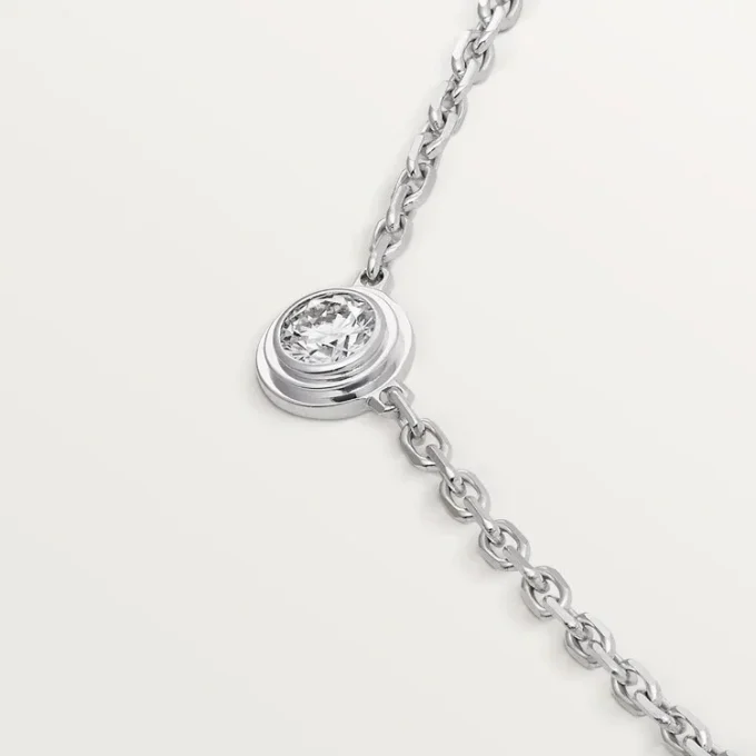 Diamants Legers Halskette XS – Weißgold, Diamant – Cartier