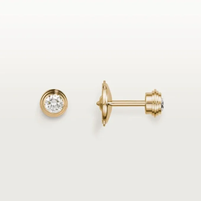 Diamants Legers Ohrringe, mm – Gelbgold, Diamanten – Cartier