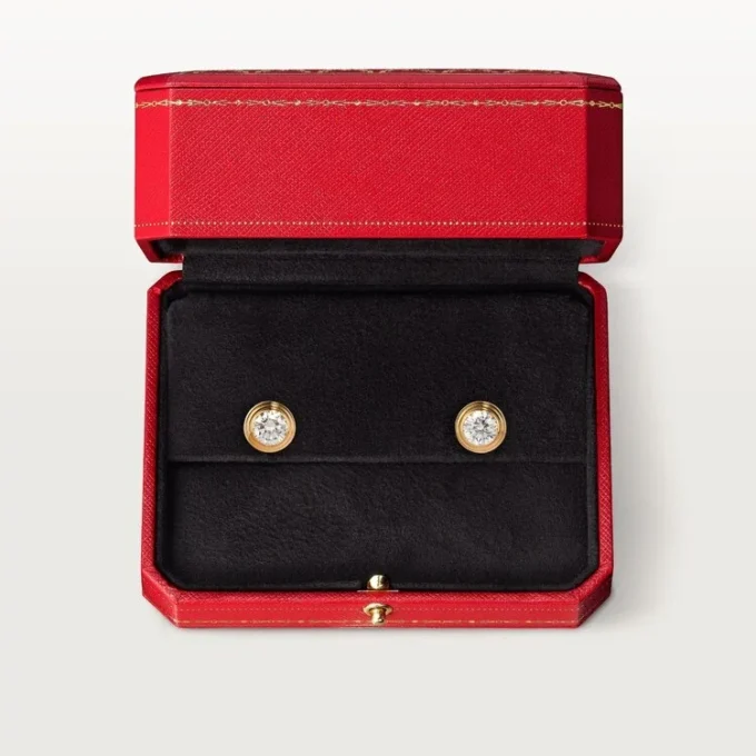 Diamants Legers Ohrringe, mm – Gelbgold, Diamanten – Cartier