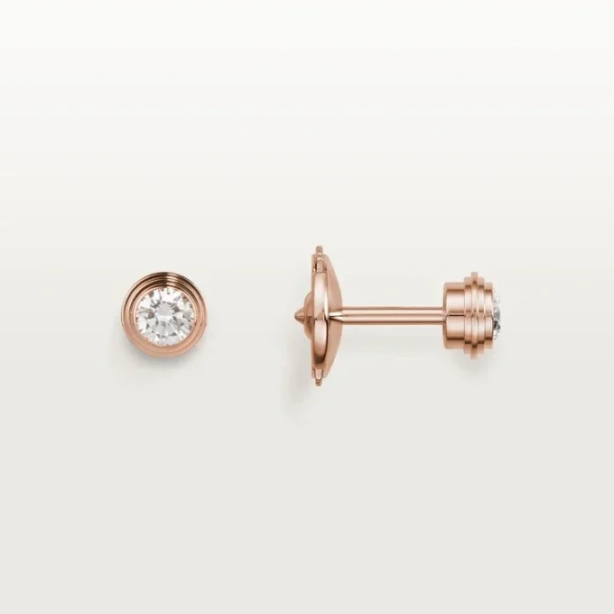 Diamants Legers Ohrringe, mm – Roségold, Diamanten – Cartier