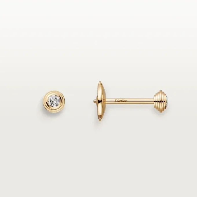Diamants Legers Ohrringe XS – Gelbgold, Diamanten – Cartier
