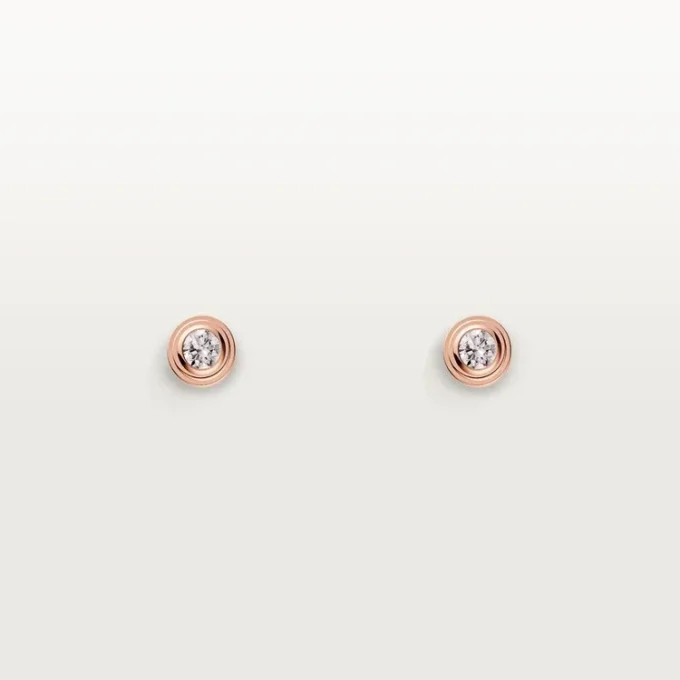 Diamants Legers Ohrringe XS – Roségold, Diamanten – Cartier