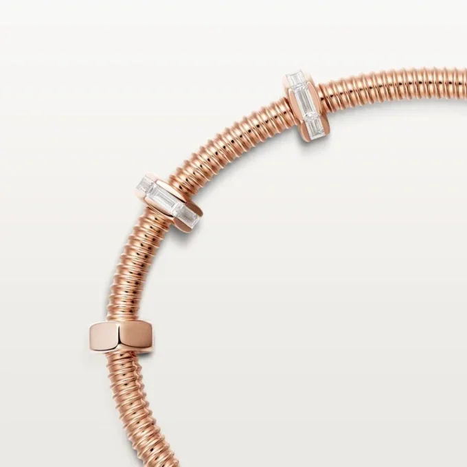 Ecrou de Cartier Armband, Diamanten