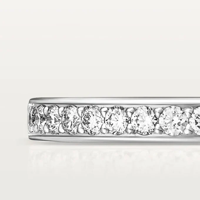 Ehering 1895 – Platin, Diamanten – Cartier