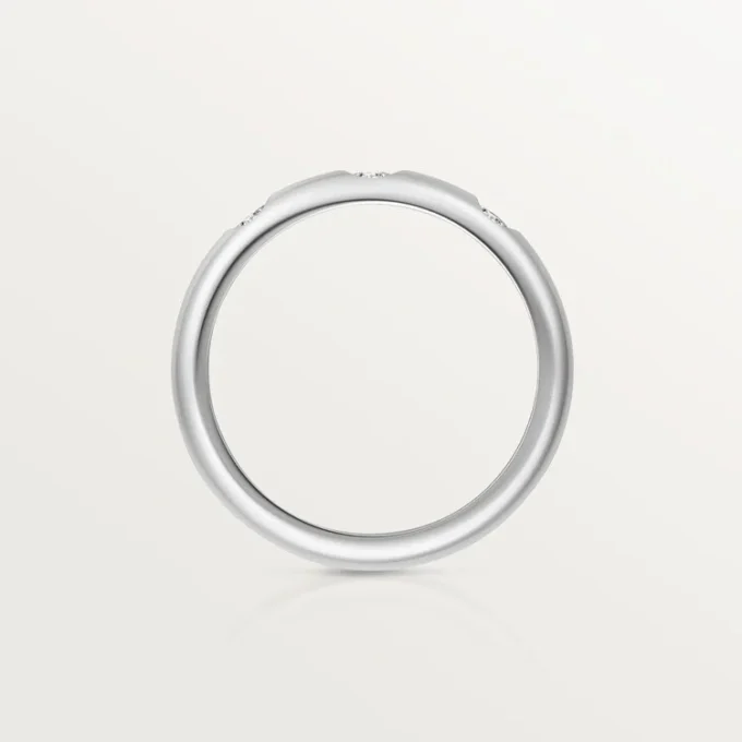 Ehering 1895 – Platin, Diamanten – Cartier