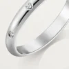 Ehering 1895 – Platin, Diamanten – Cartier