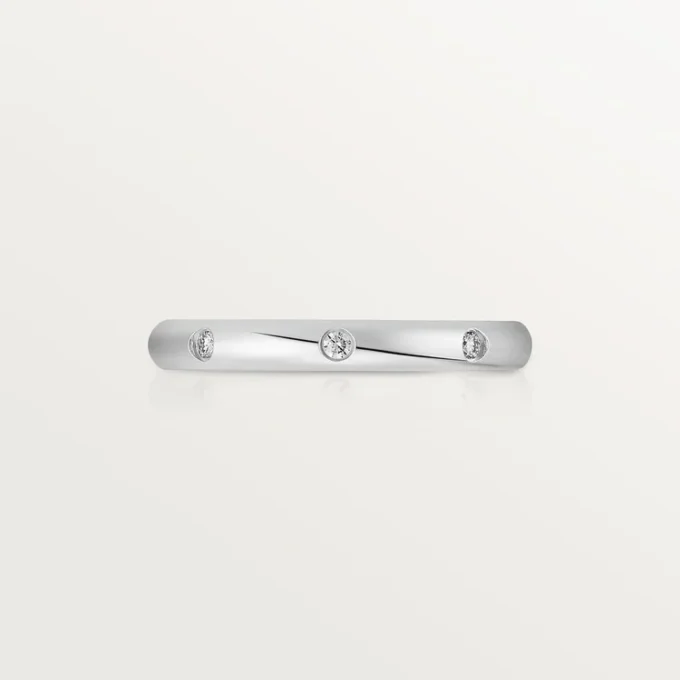 Ehering 1895 – Platin, Diamanten – Cartier